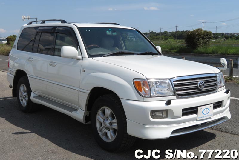 2004 Toyota Land Cruiser White for sale | Stock No. 77220